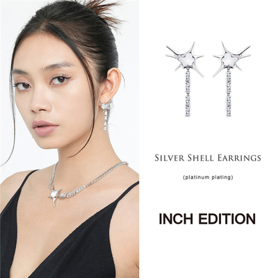 INCHEDITION荧光之梦贝母耳环