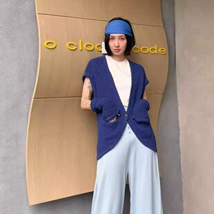 o cloche code__大肚棉落肩马甲_100%棉