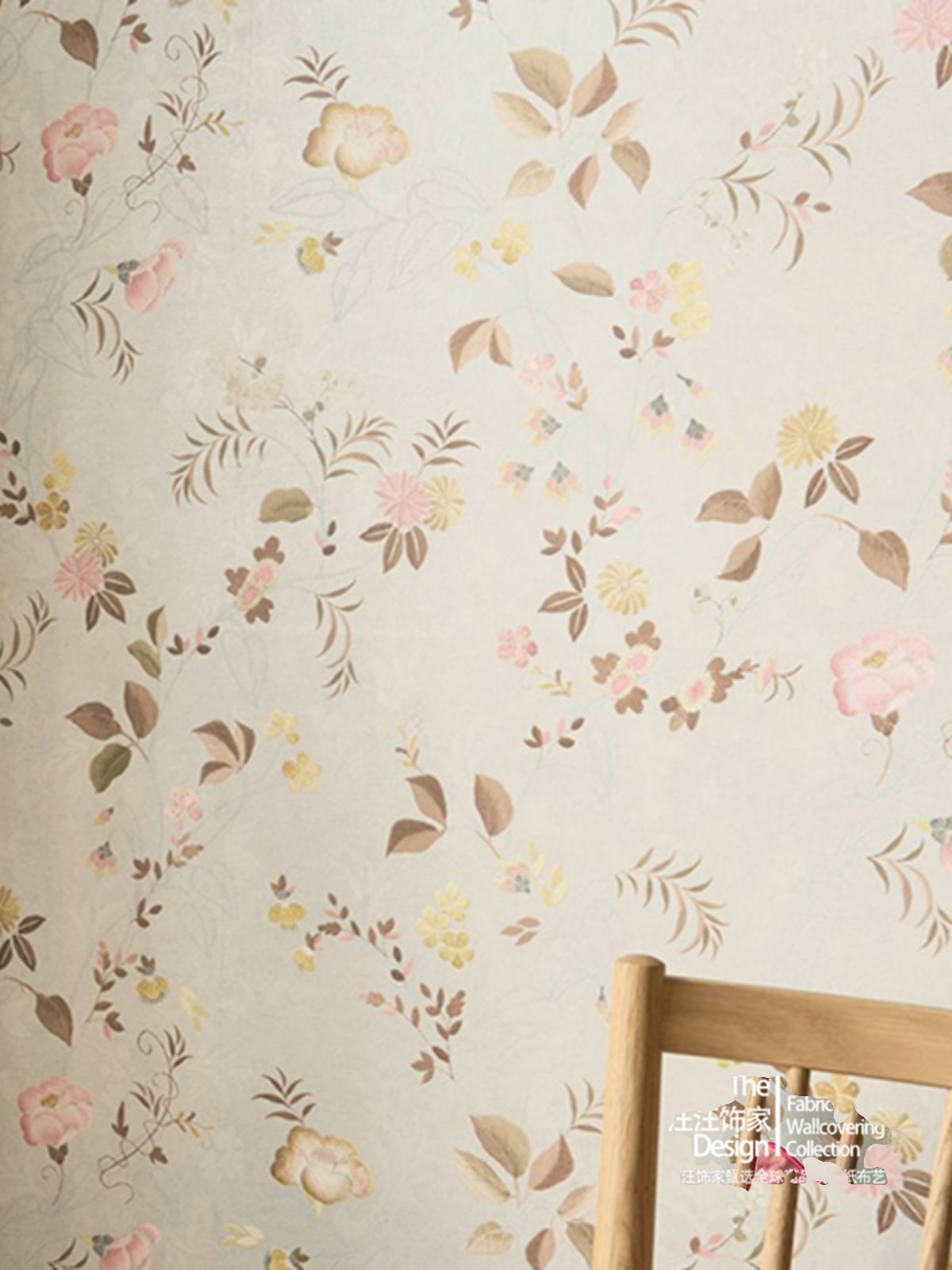 荷兰原装进口正品壁纸  美式复古 现代田园 新中式花卉背景墙纸