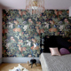 现货瑞典进口壁画 儿童房高档环保纯纸动物丛林背景墙纸 卧室壁纸