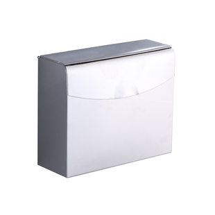 卫生间不锈钢纸巾盒厕所草纸盒浴室壁挂式厕纸盒擦手纸架手纸架