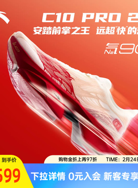 安踏×徐悲鸿奔马图联名丨天马行空系列C10 PRO 2代马拉松跑鞋男