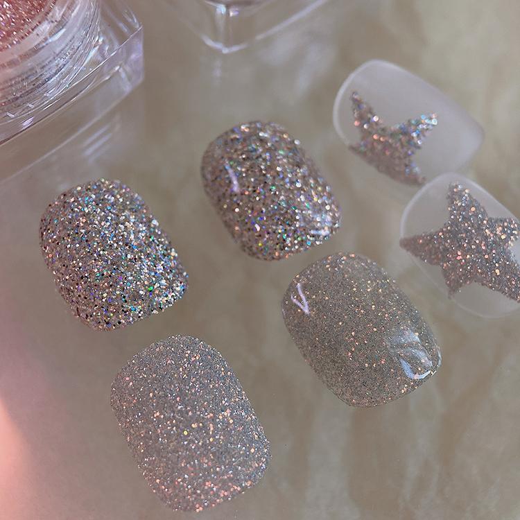 Putone星陨碎钻粉反光美甲闪粉