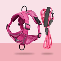 Розовая красная + 2 метра отражающая розовая круглая веревка [легкий и дышащий]