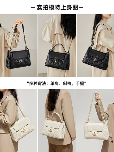 CinvaiKrose Сумка через плечо, сумка подмышку, сумка на одно плечо, из натуральной кожи