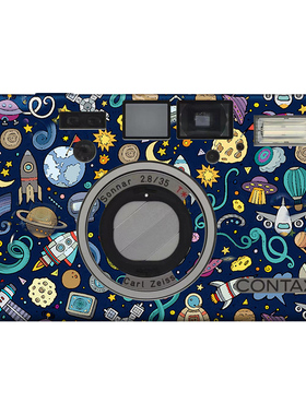 适用于康泰时T3相机保护膜 contax t3机身保护贴膜卡通国潮