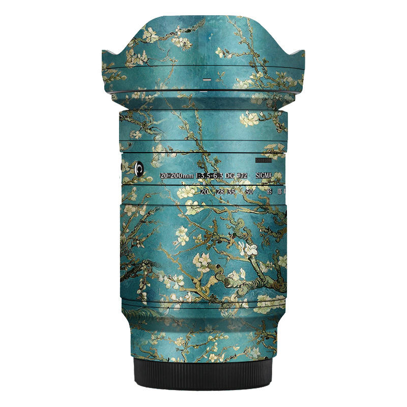 适用于适马20-200F3.5-6.3索尼E卡口贴膜 防刮防滑镜头贴纸