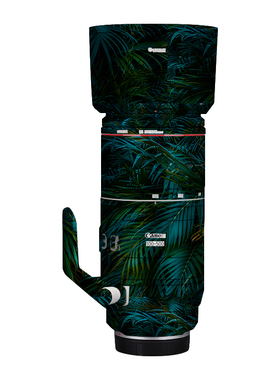 适用于佳能RF100-500mmF4.5-7.1USM镜头保护膜卡通碳纤维迷彩国潮