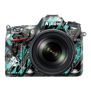 全包贴皮 d7100相机贴纸 适用于尼康D7100相机机身保护贴膜 nikon