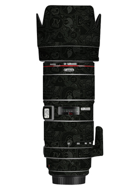 适用于佳能EF70-200F2.8 IS USM三代镜头贴纸镜头碳纤保护膜贴膜
