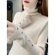 25新洋派毛衣内搭加厚高款 秋冬20季 女款 色高领Z234269针织打底衫
