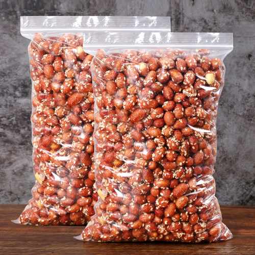 蜂蜜椒盐芝麻500g袋装花生米
