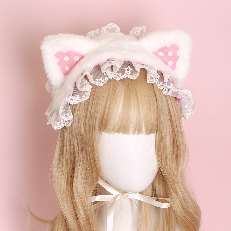 xg猫耳发带甜美可爱发带