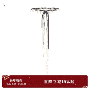 新款 腰绳秋季 try流浪感蕾丝花边手工编织度假旅行日常女款 wana