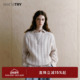 女装 wana try绵羊毛马海毛复古毛衣慵懒感新款 宽松简约舒适上衣