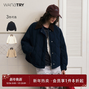 女装 wana 新款 超轻90绒白鸭绒羽绒服2025秋季 try巴恩风显瘦短款