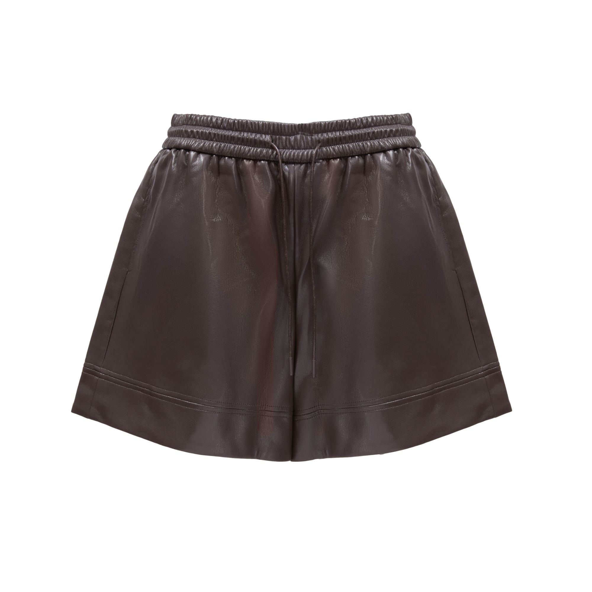 LC经典皮革短裤，咖色,女装/女士精品,短裤,淘宝优惠券,粉丝福利购,淘宝优惠卷