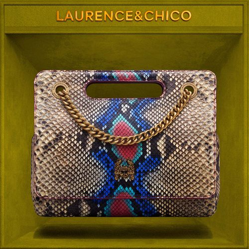 Laurence&Chico珍贵蛇皮大容量
