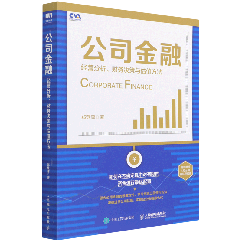 公司金融:经营分析、财务决策与估值方法