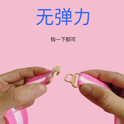 老年人腰带皮带老式合金挂钩扣无弹力收腰夏款帆布带可调节裤带