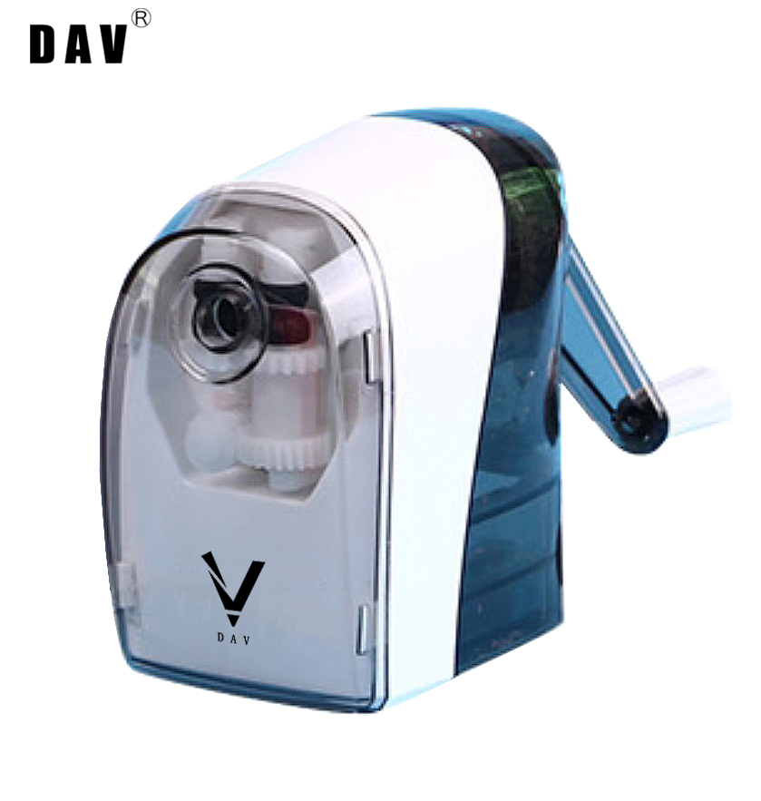 dav卷笔刀少儿书写铅笔刀刨笔刀手摇学生用转笔刀儿童文具学习用品自动进铅小学生削笔机包邮