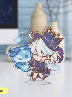 二次元可爱挂件原神游戏芙宁娜芙卡洛斯魈可莉温迪胡桃亚克力立牌