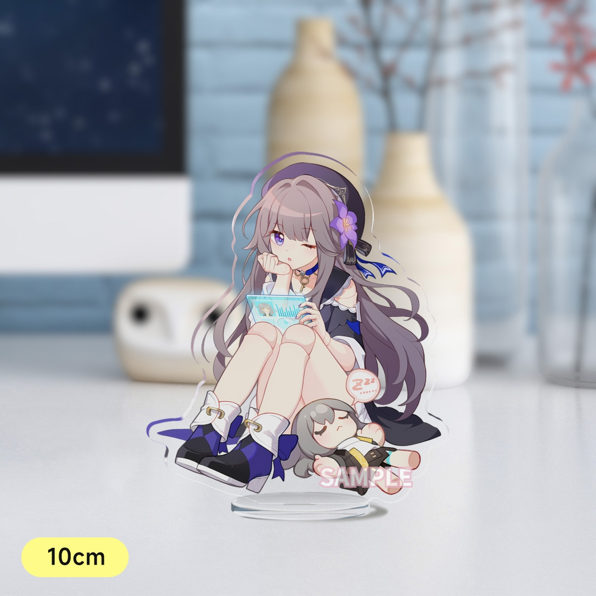 崩坏3痛包钥匙扣包爱莉希雅动漫周边挂件双面夹层亚克力学生礼物