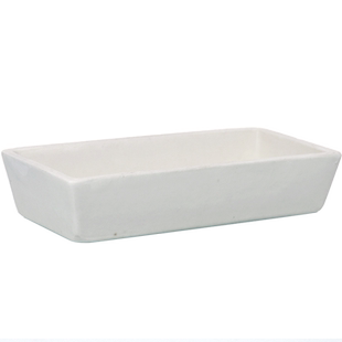 唐山陶瓷方舟 长方舟 灰皿45x22 50x28灰分皿60x30 80x40瓷舟90x60 120x60mm燃烧舟72 88mm实验室化学陶瓷舟