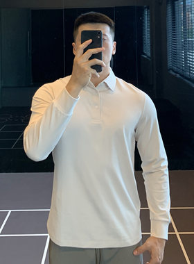 260G重磅索罗娜棉polo衫修身长袖