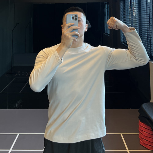 春夏新款新疆赛罗棉运动长袖T恤