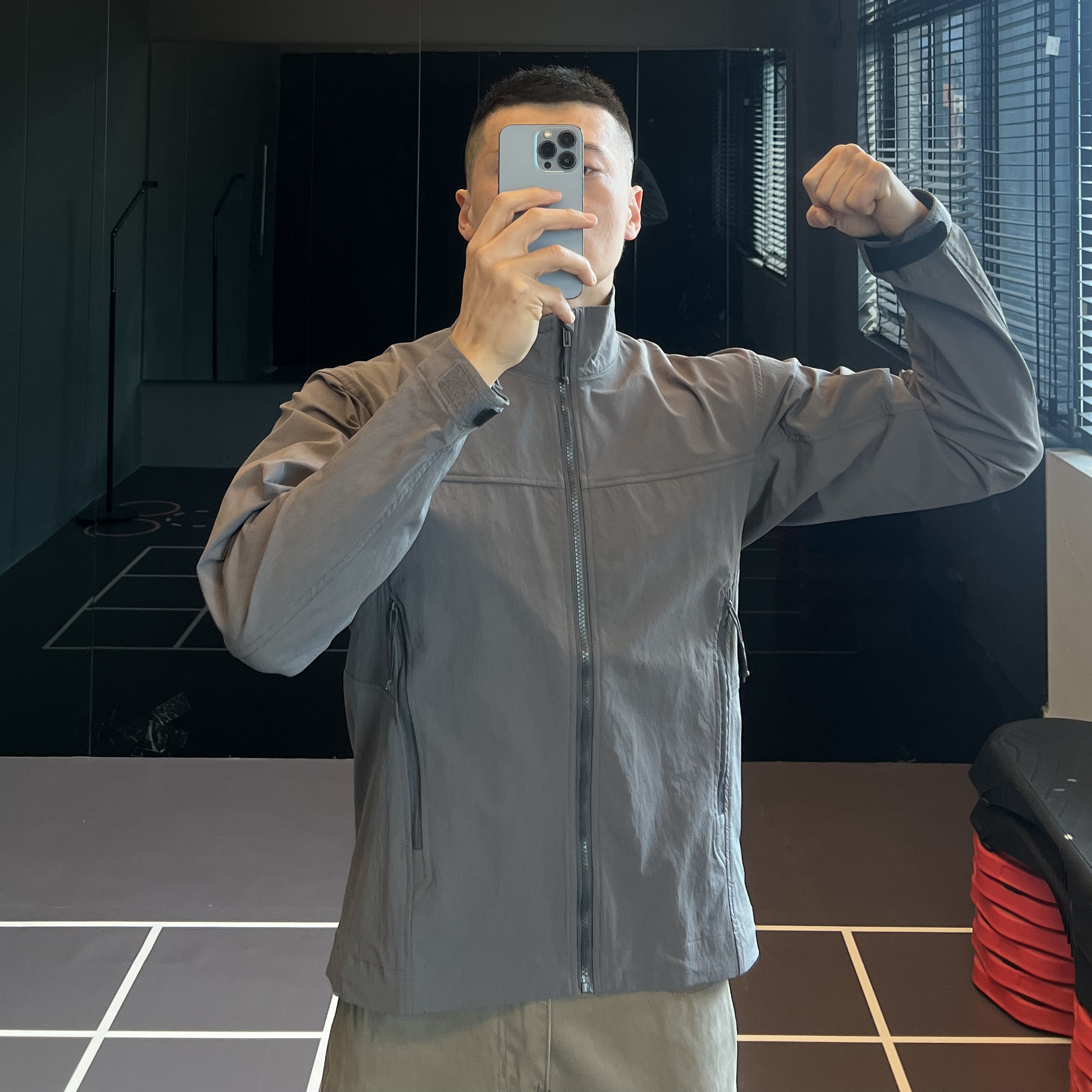 IRONTRAP三防战术宽松夹克健身美式外套男士立领挺括冲锋衣秋冬季,男装,夹克,淘宝优惠券,粉丝福利购,淘宝优惠卷