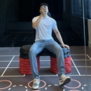 IRONTRAP莱赛尔天丝小脚直筒牛仔裤 夏 男轻薄柔软弹力休闲男士 长裤