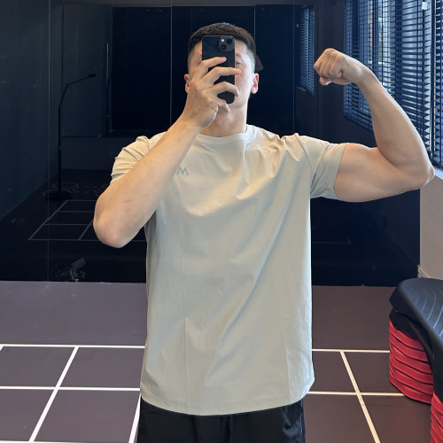 三防科技冰丝速干短袖男四面弹力