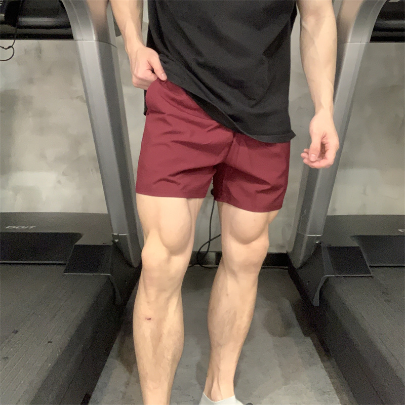 大码运动健身短裤男速三分宽松