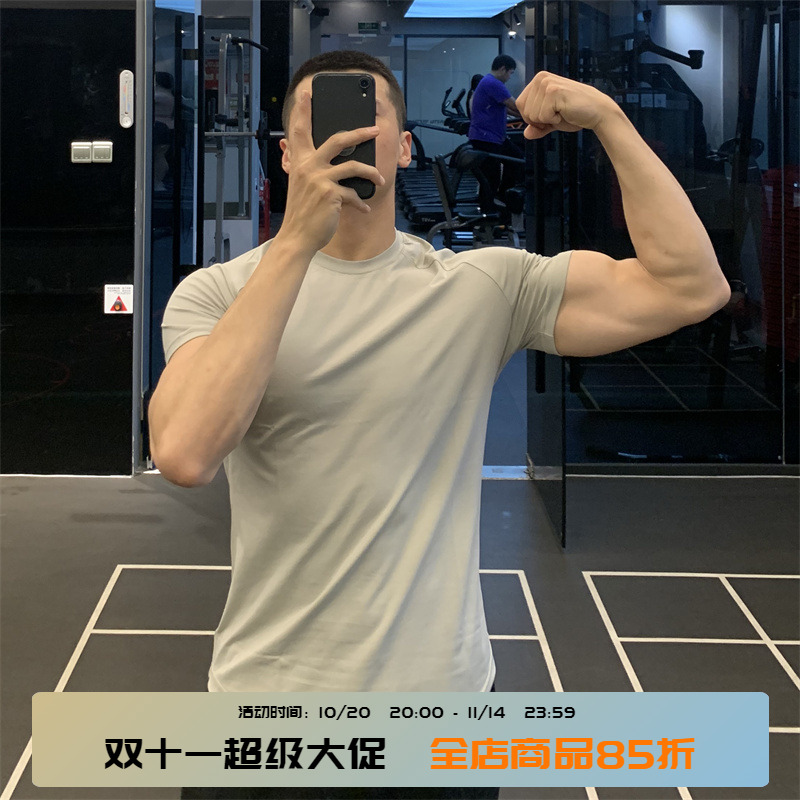 上紧下松遮肚显宽紧袖口短袖T恤
