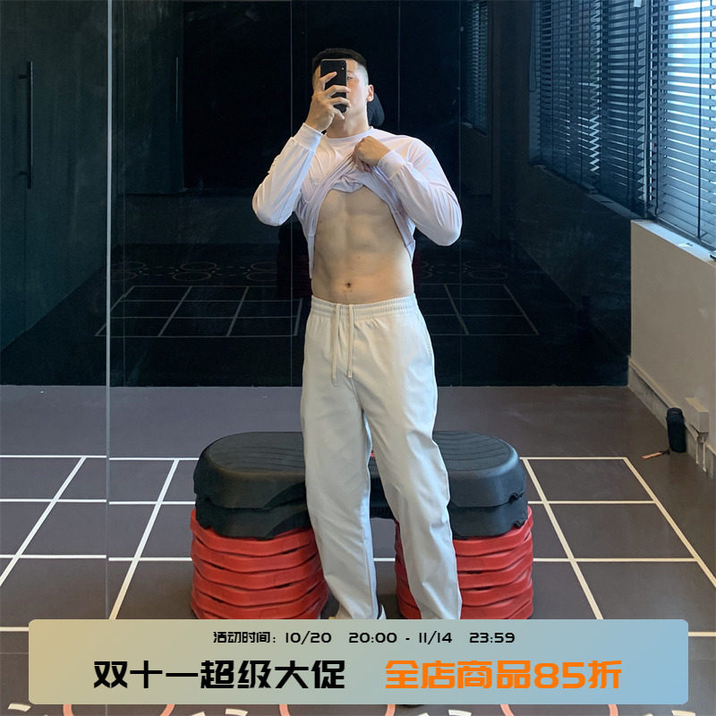 【户外先锋】SOLOTEX三防机能运动长裤宽松透气速干男健身裤春夏
