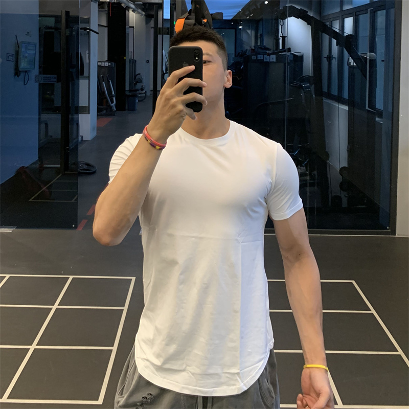 上紧下松遮肚显瘦紧袖口短袖T恤