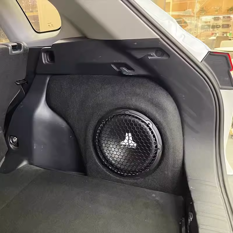 丰田卡罗拉锐放锋兰达燃油专车专用低音炮补型箱低音箱无缘10寸