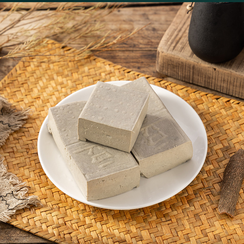 豆轶坊手工黑豆豆腐1kg 新鲜卤水豆腐真空装传统工艺非遗苏北特产