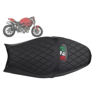 适用Ducati Monster 696 795 796 改装坐包套 加厚坐套坐垫套
