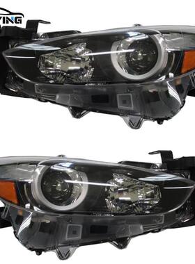 适用马自达3低配卤素大灯带黄片17-19款BABF-51-0K0DBABF-51-0L0D