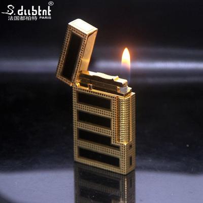 S.dutnt都柏特钢音响声黄铜拨轮侧滑朗声充气打火机可15017