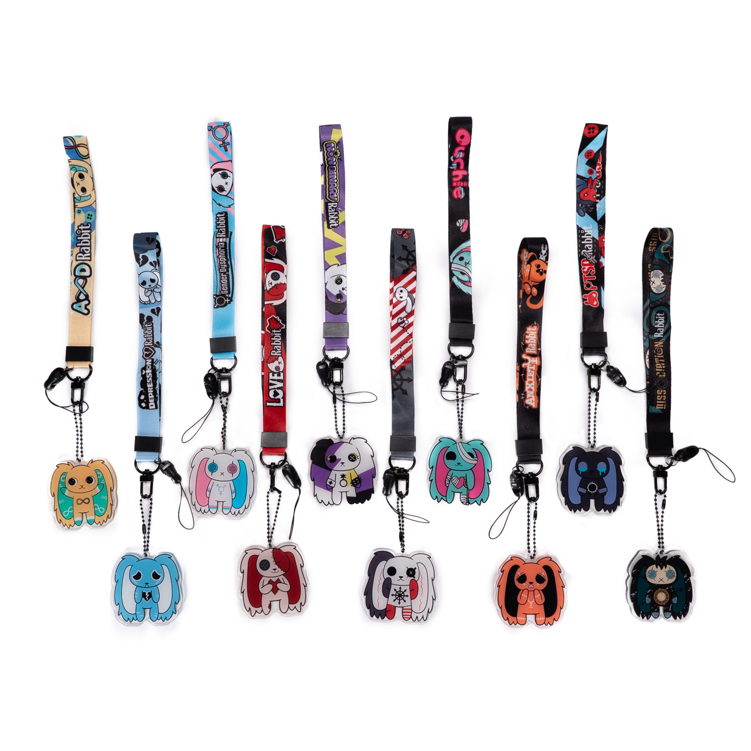 美国原创潮玩周边挂绳