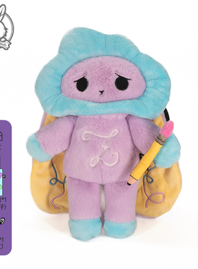 PLUSHIE DREADFULS毛绒玩偶玩具公仔紫色兔子安抚礼物思多多兔