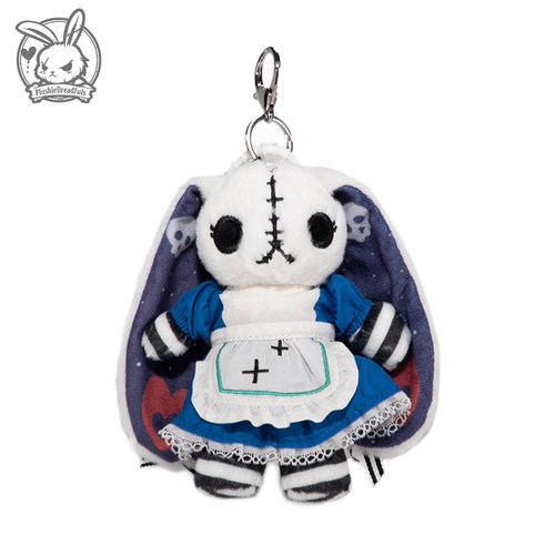 爱丽丝兔子玩偶挂件原创