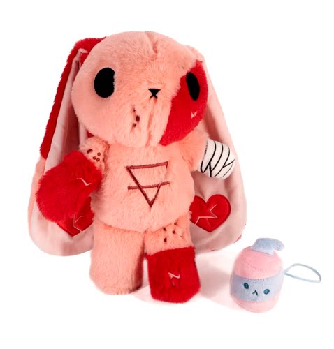 PLUSHIE DREADFULS 毛绒玩偶eczema湿疹小兔公仔