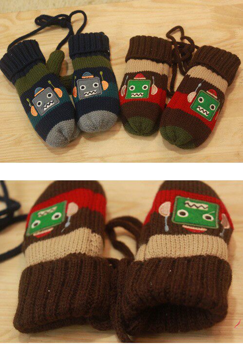 Gants pour enfants en de laine - Ref 2145100 Image 3