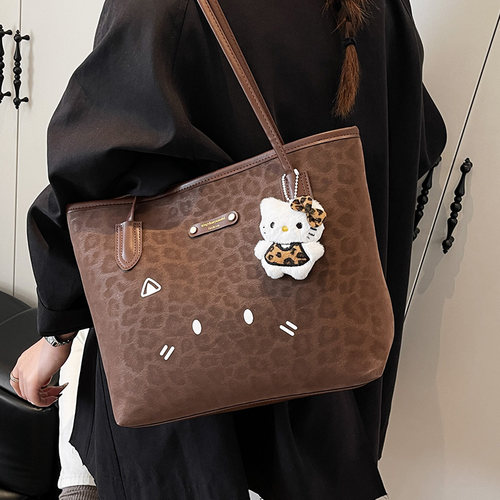 2025秋冬季时尚复古帆布托特包女