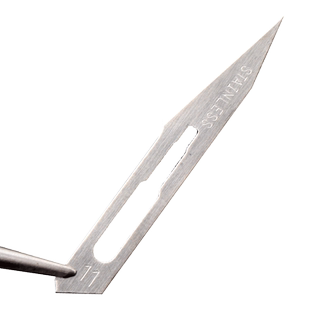 11号23号手术刀片 医用钢无菌外科工具34号雕刻拆线切眉15号尖头