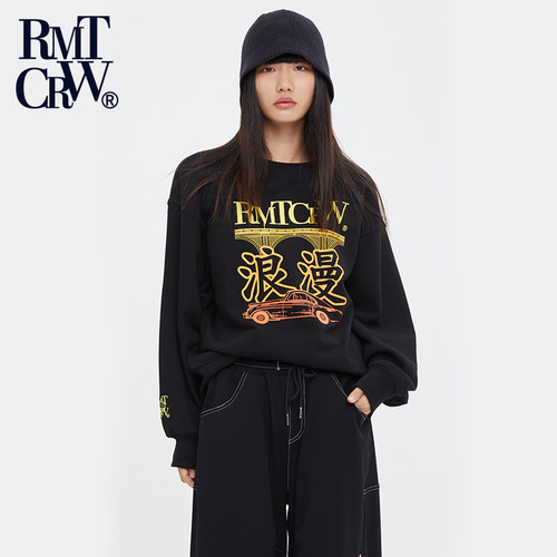 rmtcrw宽松时尚休闲圆领卫衣
